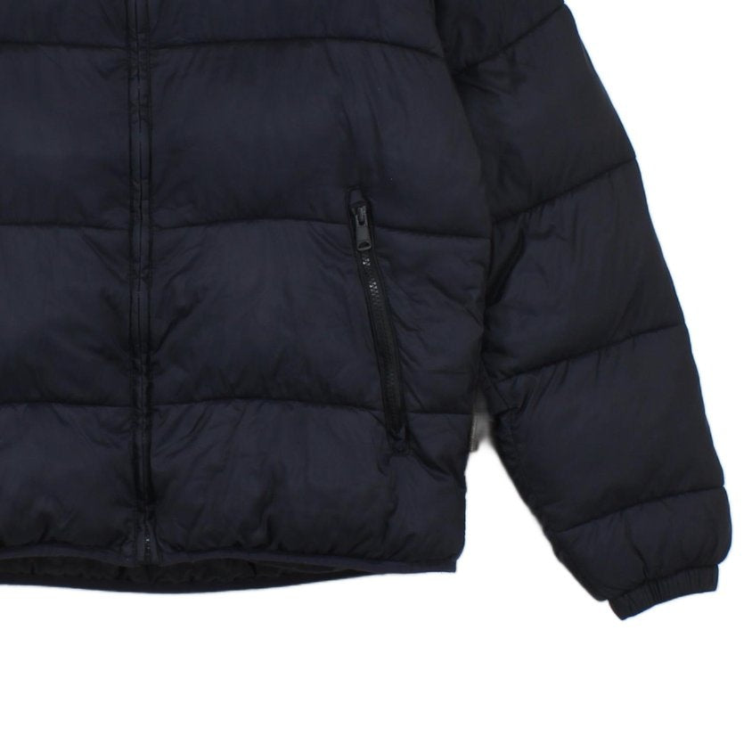 Mens Puffer Jacket Quilted Full Zip Winter