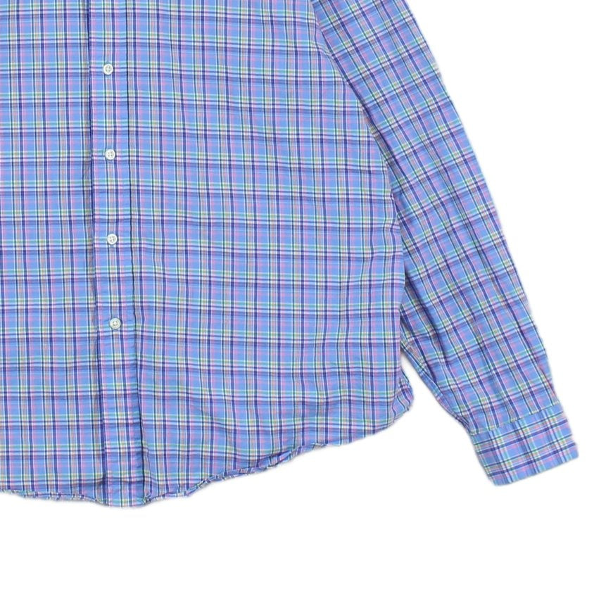 Mens Check Shirt Custom Fit