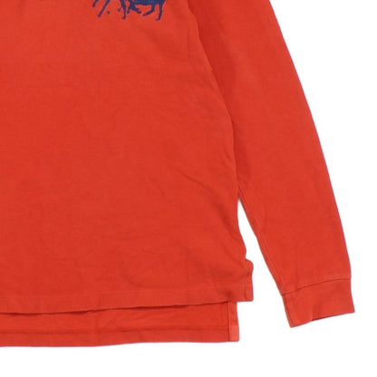 Mens Polo Shirt Long Sleeve Big Pony