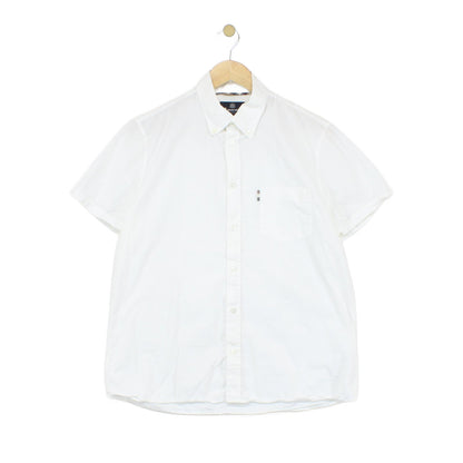Mens Shirt Made In Portugal Short Sleeve Button Down