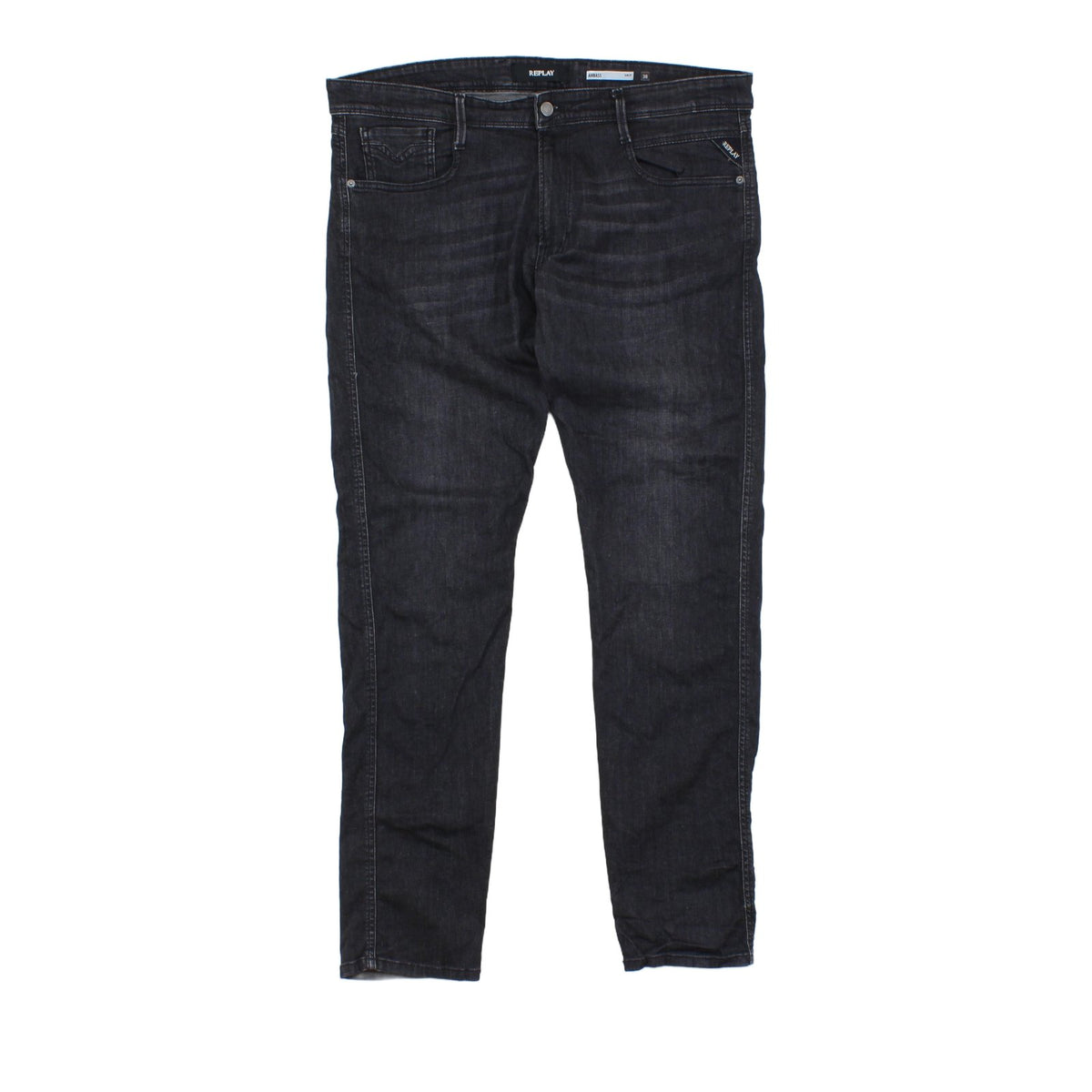 Mens Anbass Jeans Slim Fit Denim Stretch