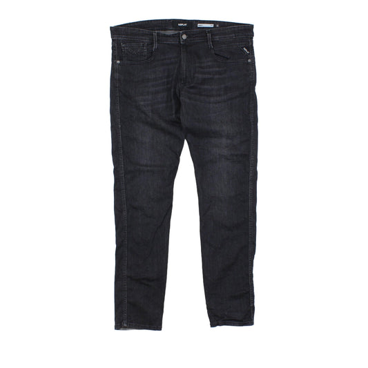 Mens Anbass Jeans Slim Fit Denim Stretch