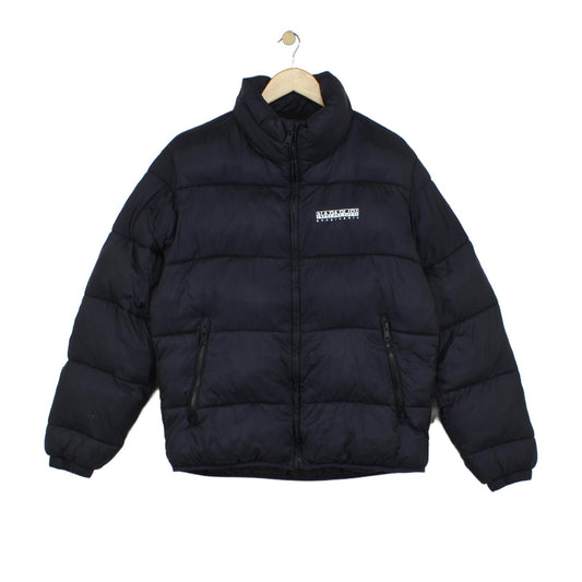 Mens Puffer Jacket Quilted Full Zip Winter