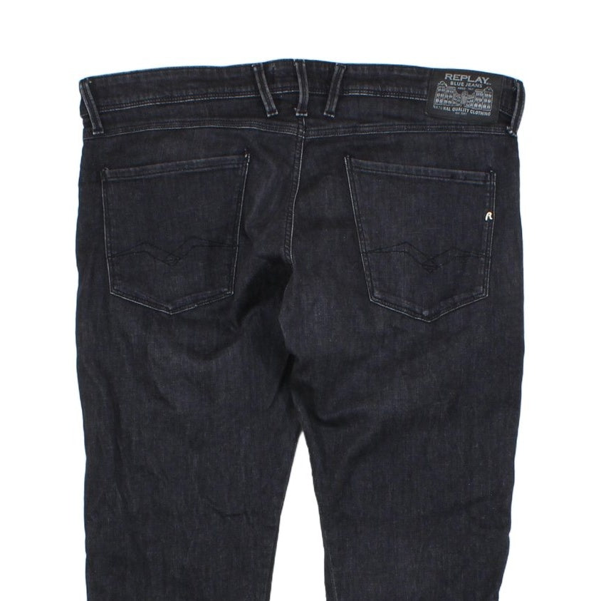 Mens Anbass Jeans Slim Fit Denim Stretch