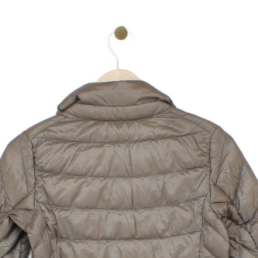 Womens Quilted Jacket Down Full Zip Lightweight