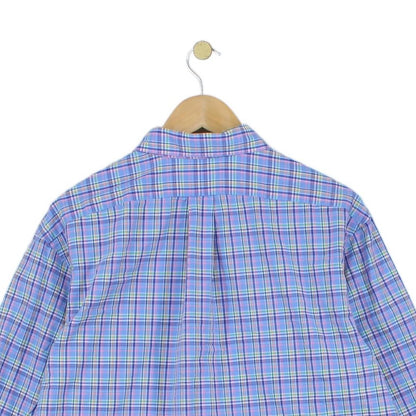 Mens Check Shirt Custom Fit