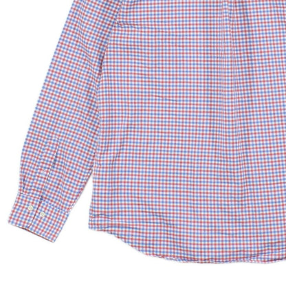 Mens Check Shirt Long Sleeve Regular Fit