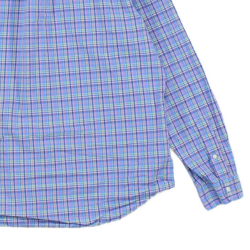 Mens Check Shirt Custom Fit