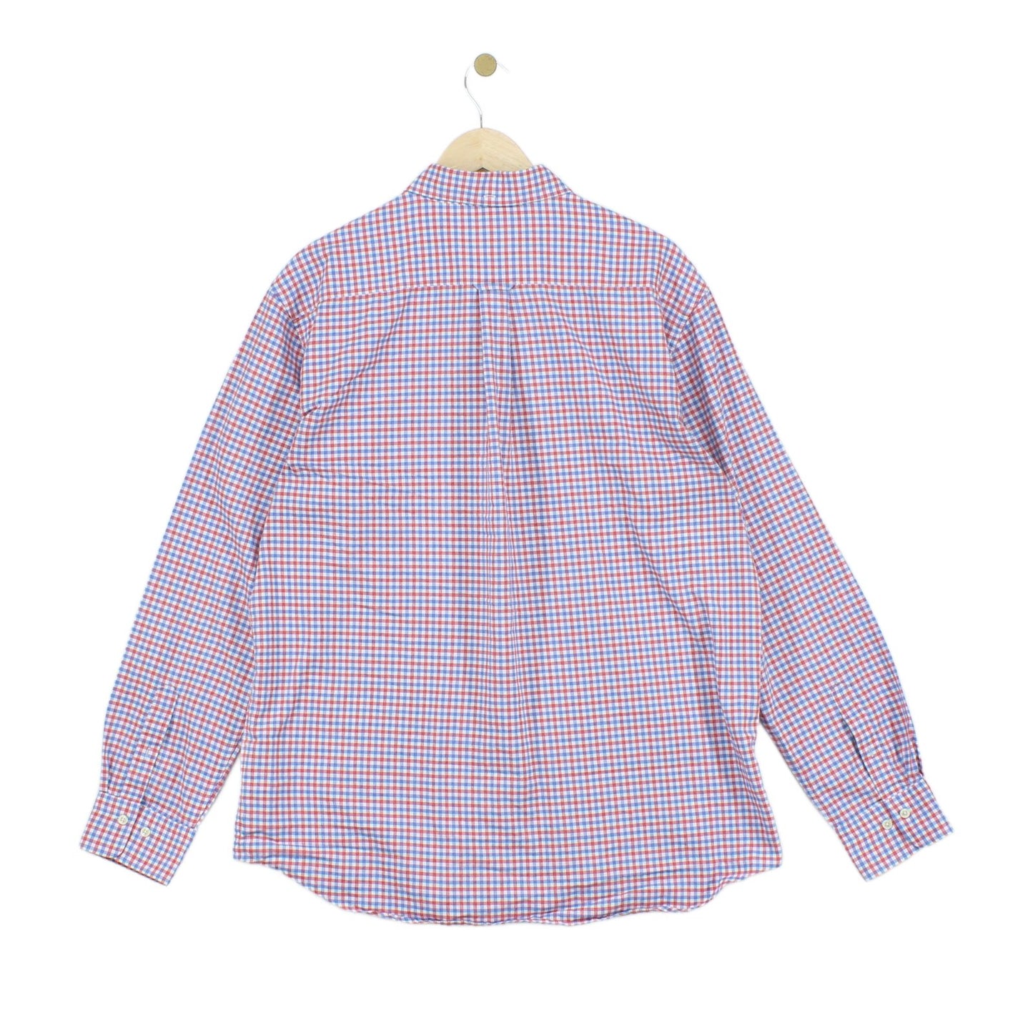 Mens Check Shirt Long Sleeve Regular Fit