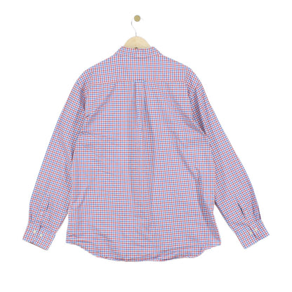 Mens Check Shirt Long Sleeve Regular Fit