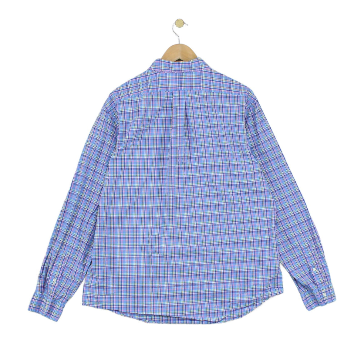 Mens Check Shirt Custom Fit