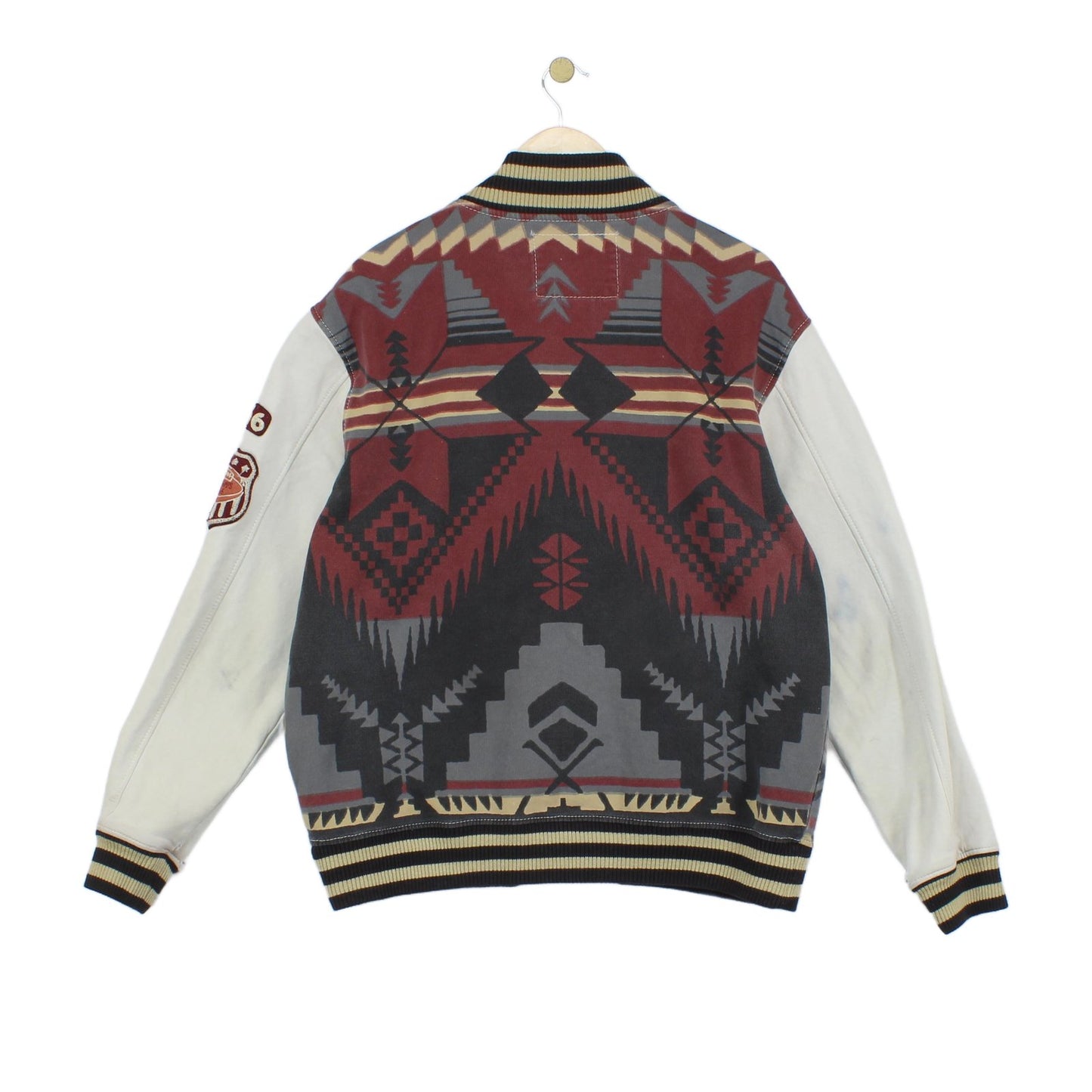 Mens Varsity Jacket Aztec Outerwear