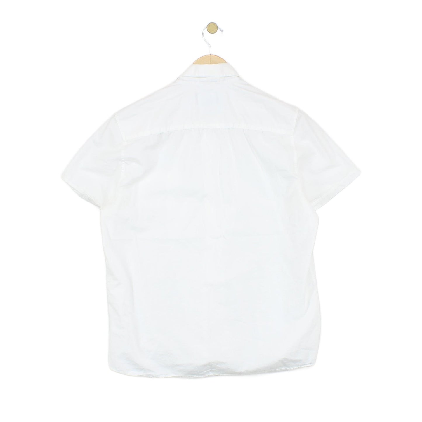 Mens Shirt Made In Portugal Short Sleeve Button Down