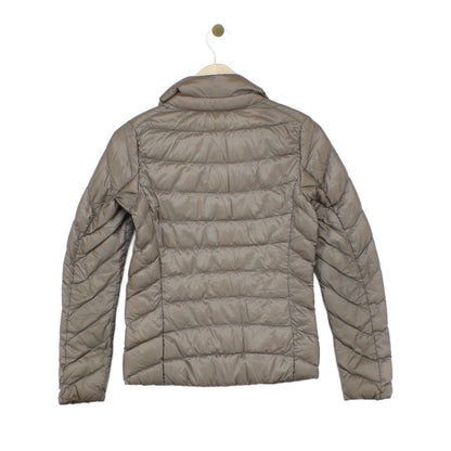 Womens Quilted Jacket Down Full Zip Lightweight