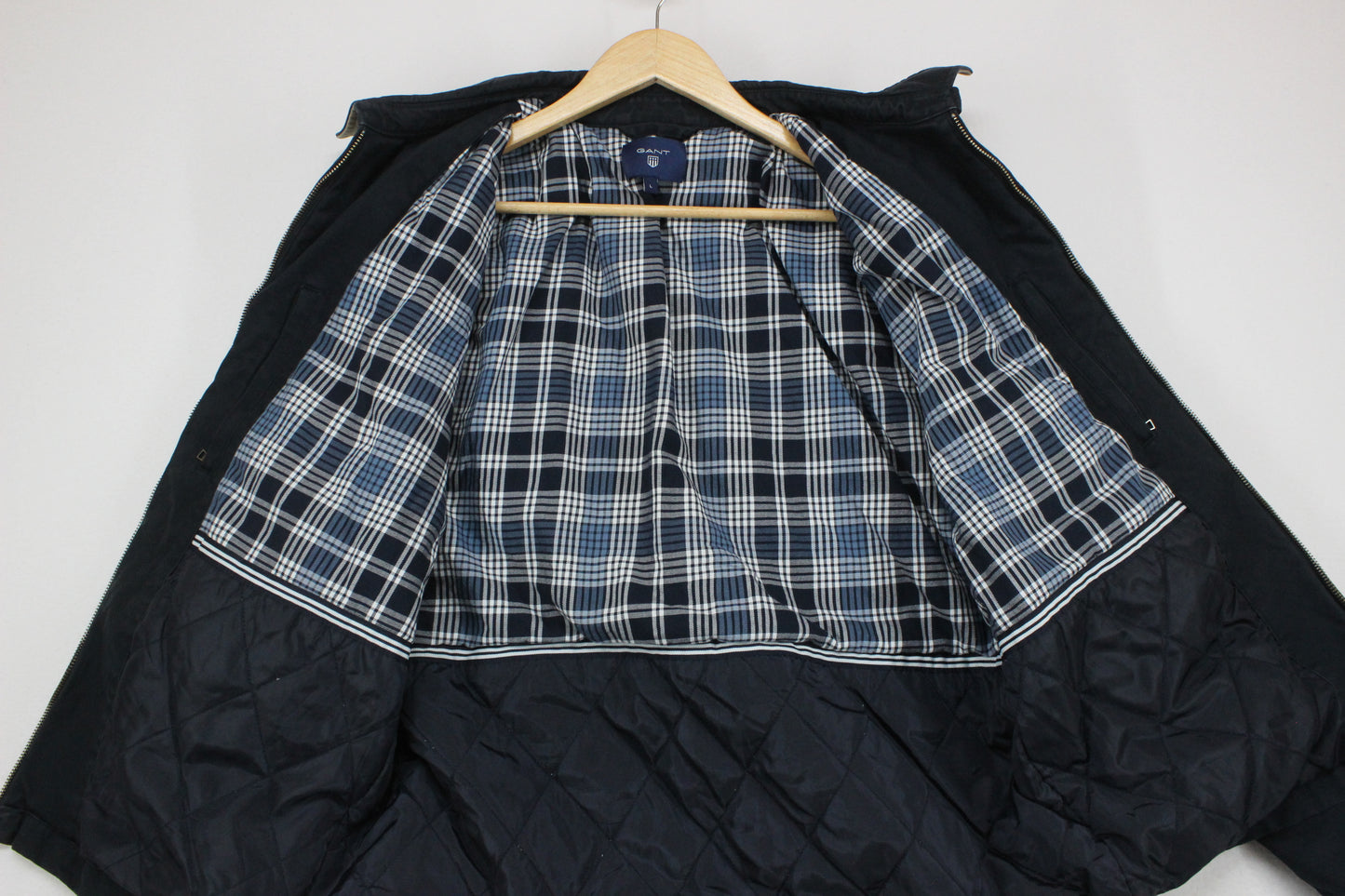 Mens Jacket Insulated Collared Lined