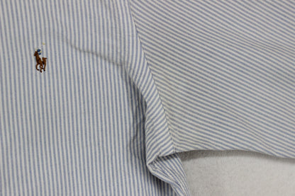 Mens Striped Shirt Slim Fit Button Down Long Sleeve