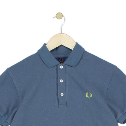 Mens Speckled Polo Shirt Short Sleeve Classic