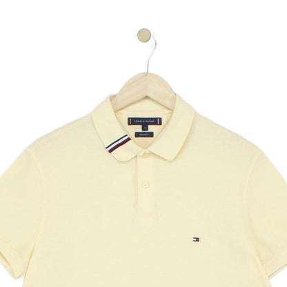 Mens Linen Polo Shirt Short Sleeve Cotton Mix