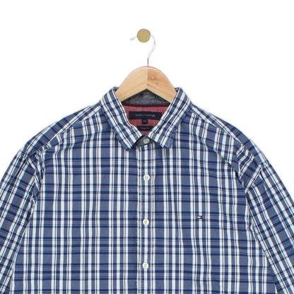Mens Plaid Shirt Cotton