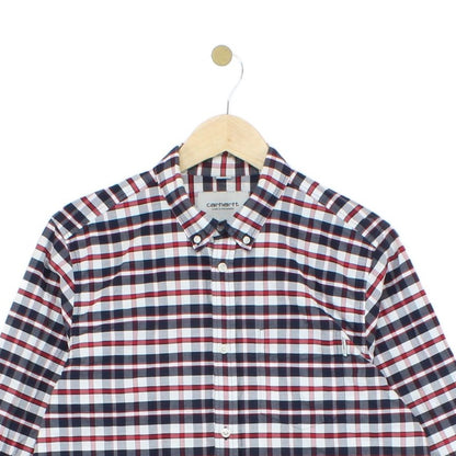 Mens Plaid Shirt Long Sleeve Button Up