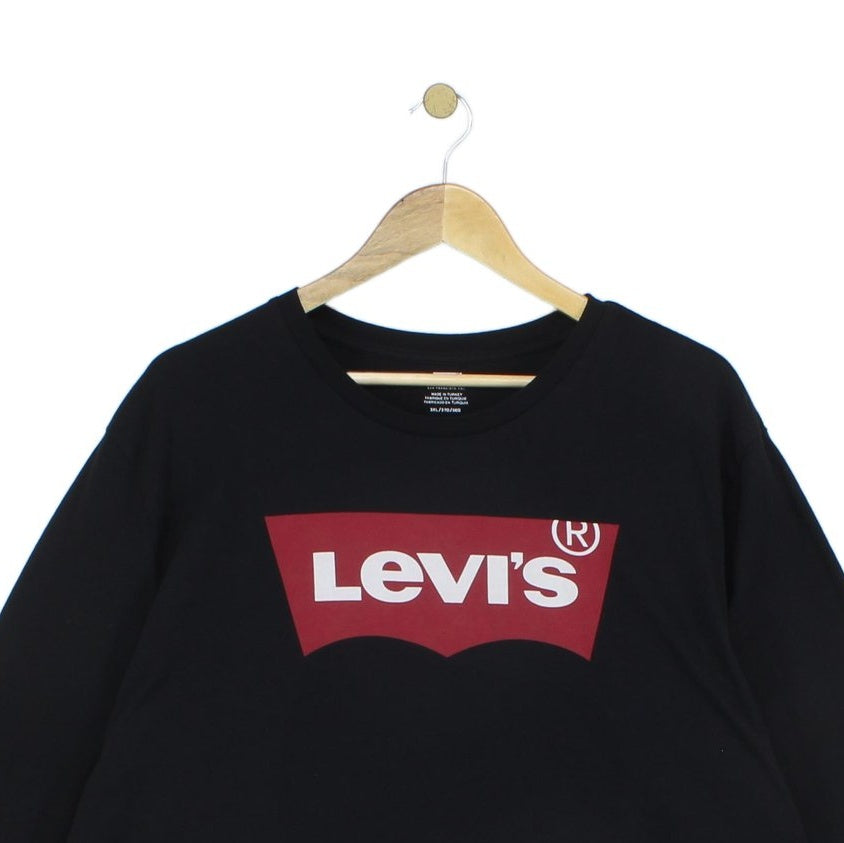 Mens T-Shirt Logo Long Sleeve