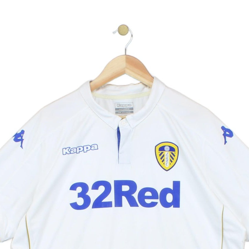 Mens Leeds United 2018-19 Football Shirt Home Jersey