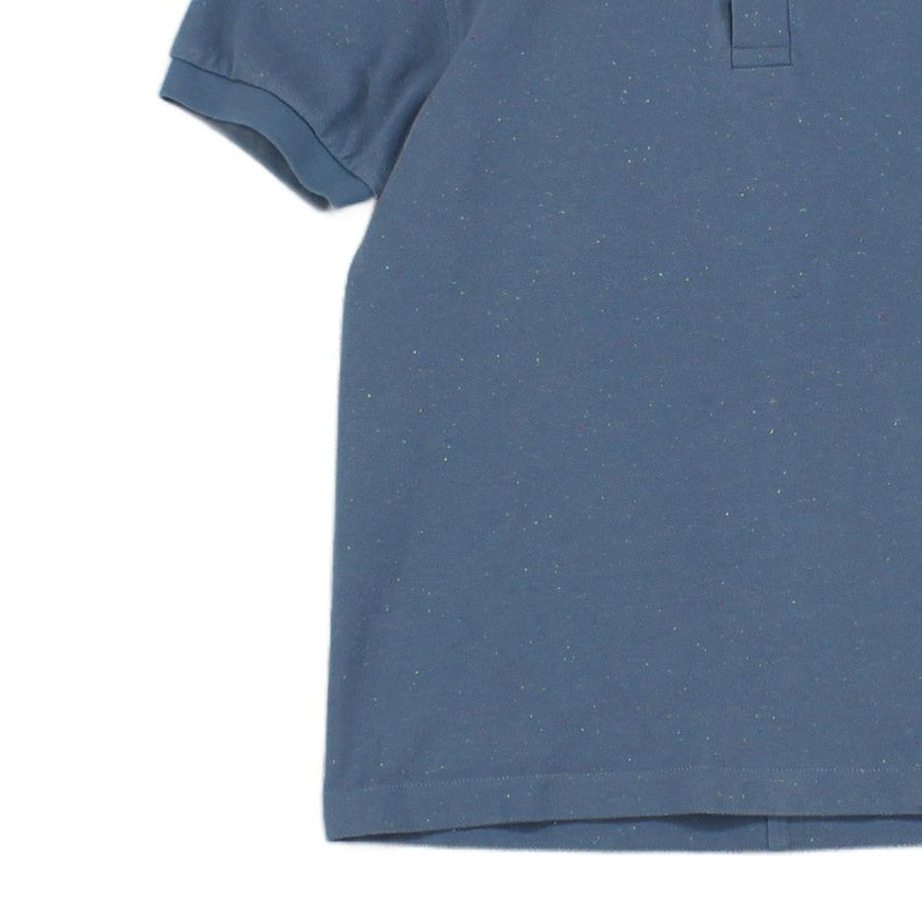 Mens Speckled Polo Shirt Short Sleeve Classic
