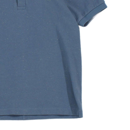 Mens Speckled Polo Shirt Short Sleeve Classic