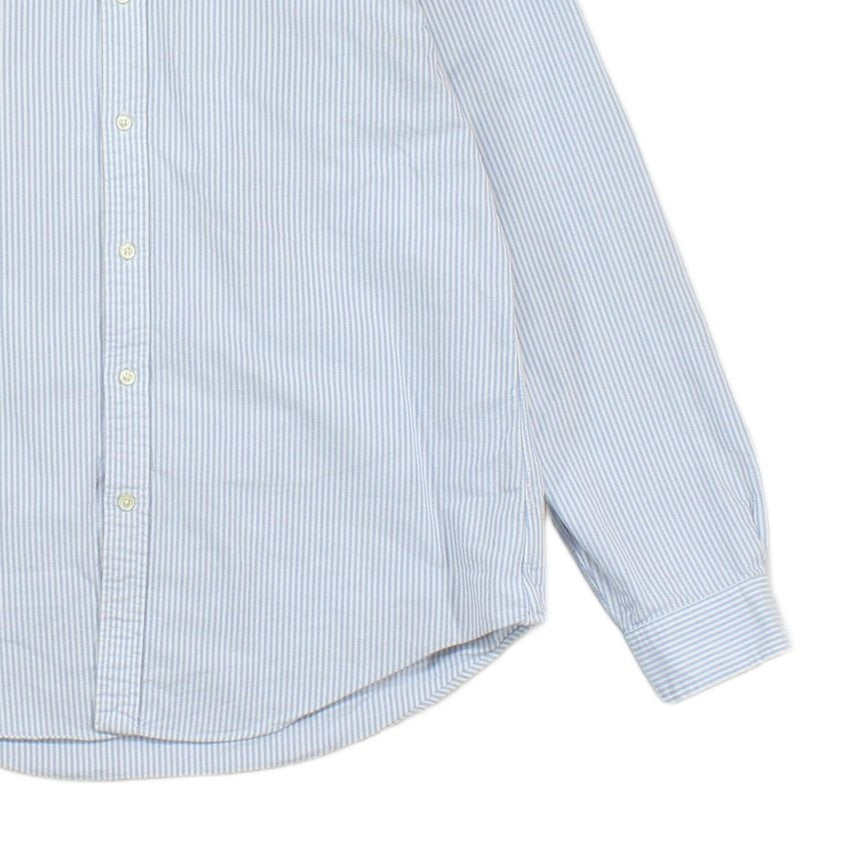 Mens Striped Shirt Slim Fit Button Down Long Sleeve