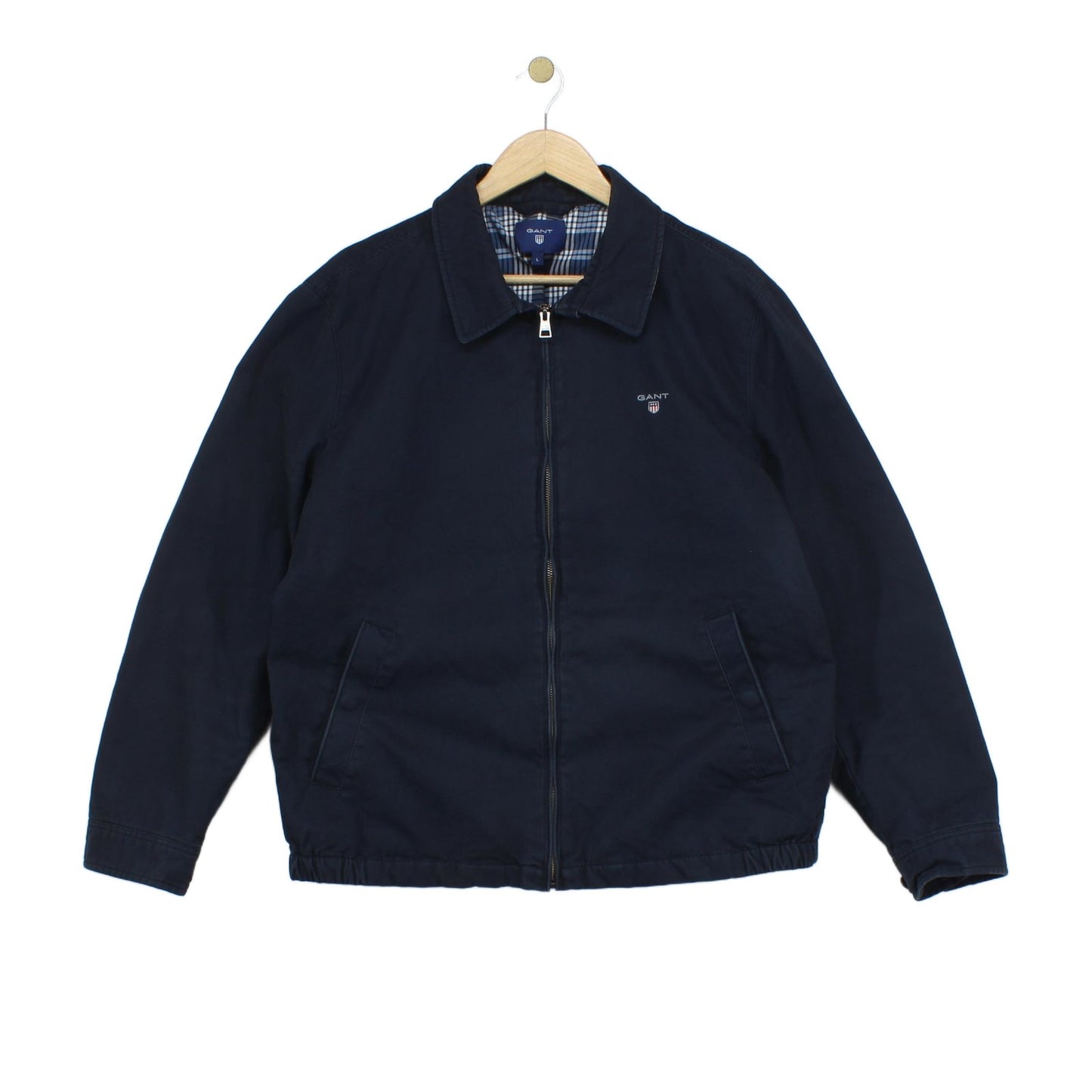 Mens Jacket Insulated Collared Lined
