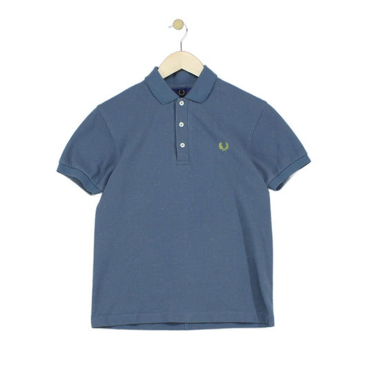 Mens Speckled Polo Shirt Short Sleeve Classic