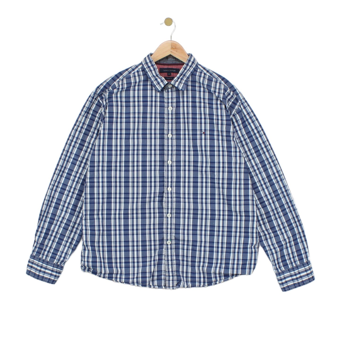 Mens Plaid Shirt Cotton