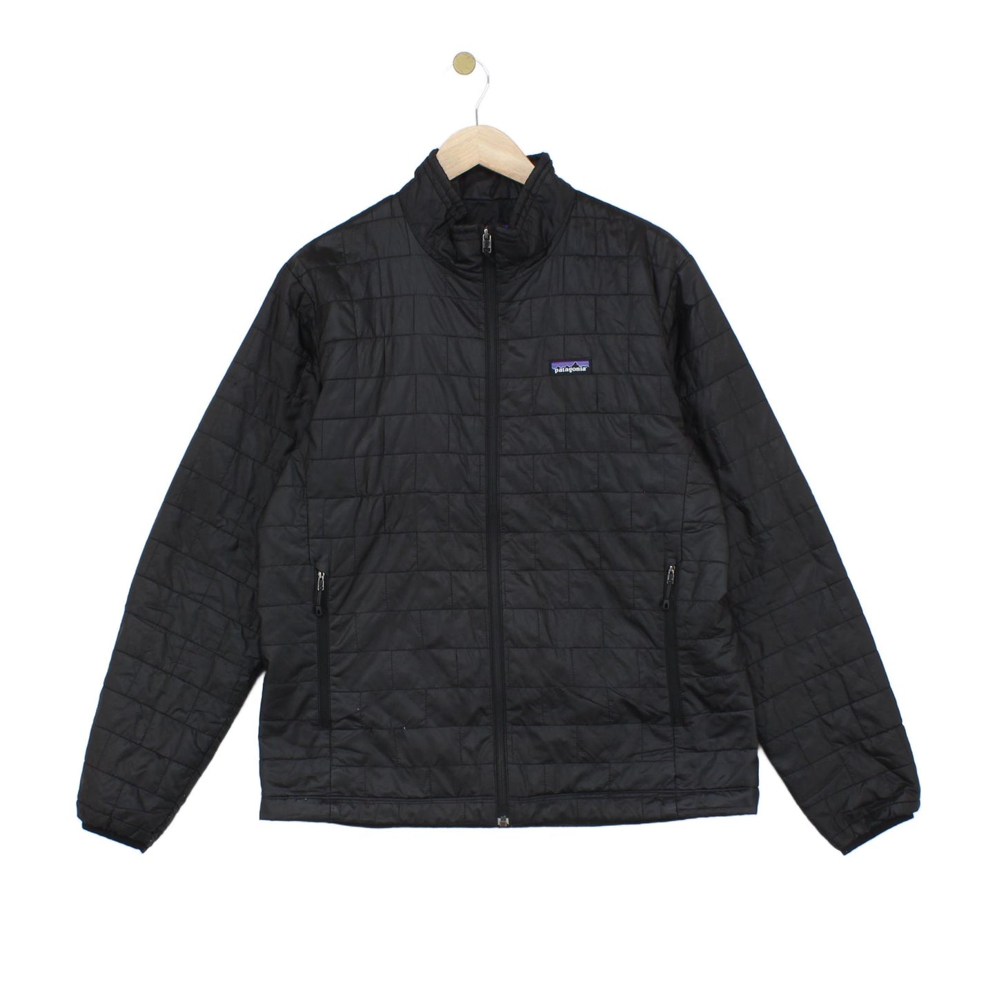 Mens Quilted Jacket Lightweight Insulated Primaloft