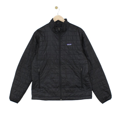 Mens Quilted Jacket Lightweight Insulated Primaloft