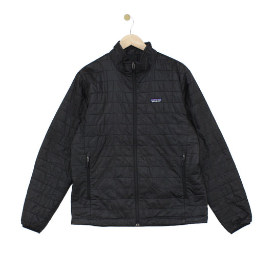 Mens Quilted Jacket Lightweight Insulated Primaloft