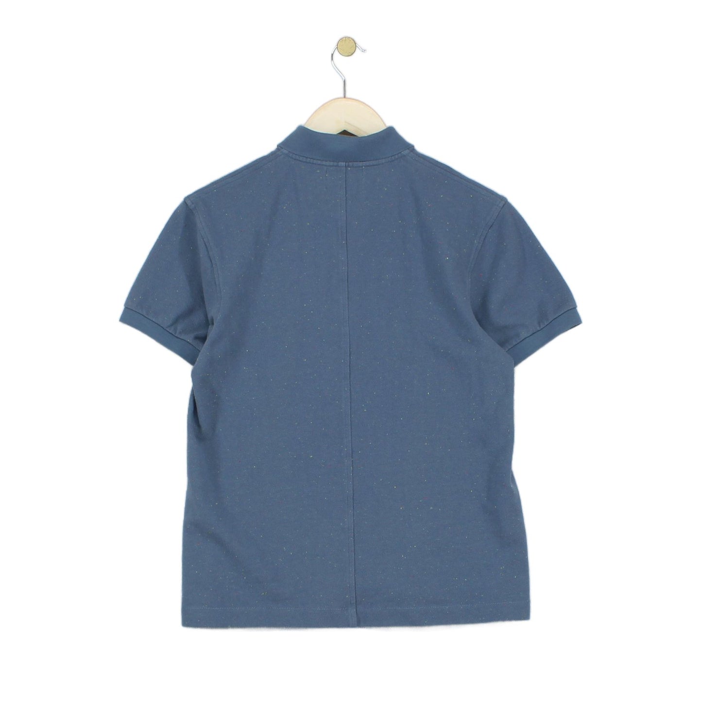 Mens Speckled Polo Shirt Short Sleeve Classic