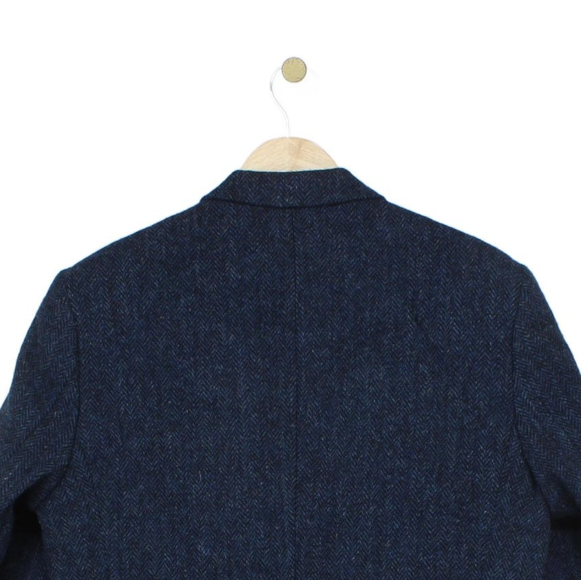 Mens Harris Tweed Blazer Formal Long