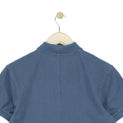 Mens Speckled Polo Shirt Short Sleeve Classic