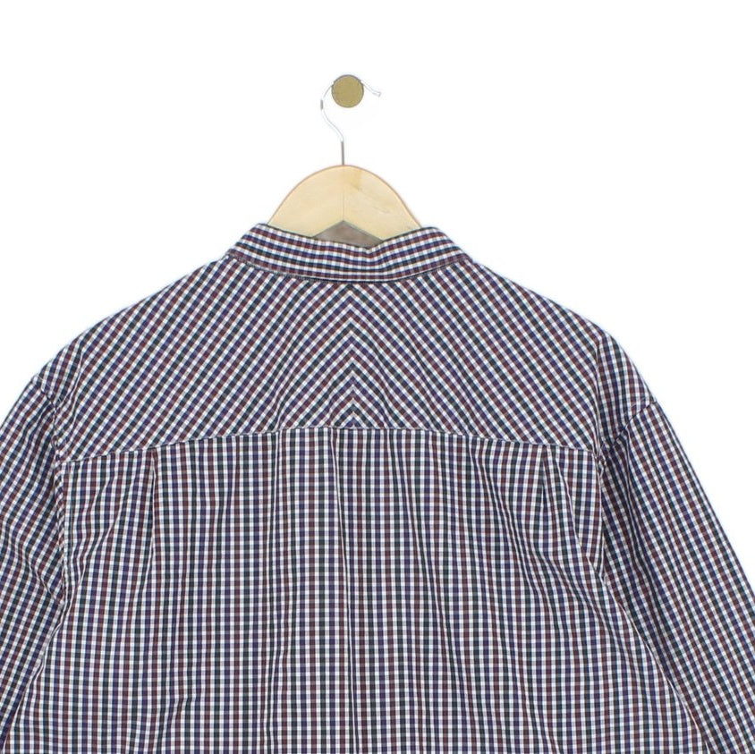 Mens Plaid Shirt Long Sleeve