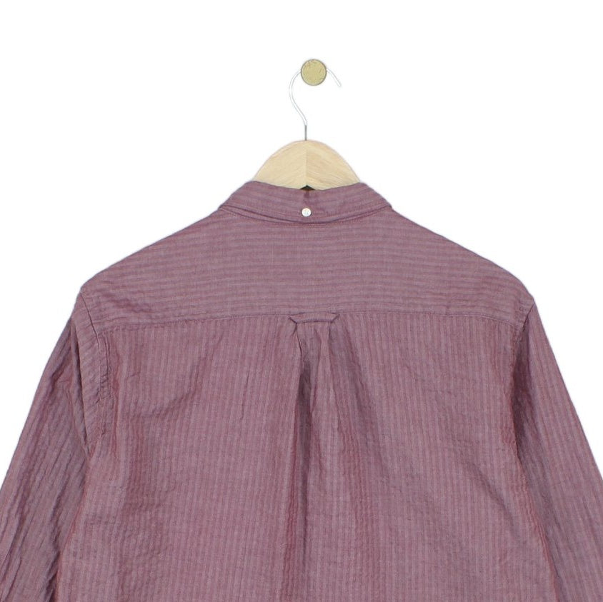 Mens Shirt Button Down Long Sleeve