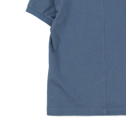 Mens Speckled Polo Shirt Short Sleeve Classic