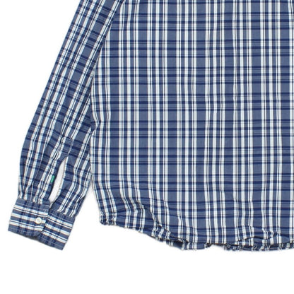 Mens Plaid Shirt Cotton