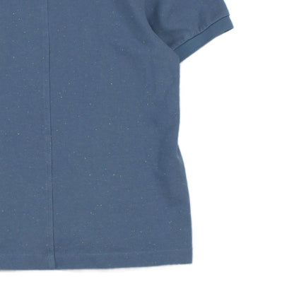 Mens Speckled Polo Shirt Short Sleeve Classic