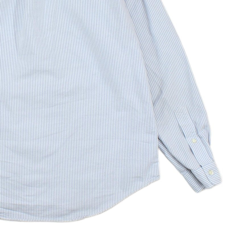Mens Striped Shirt Slim Fit Button Down Long Sleeve