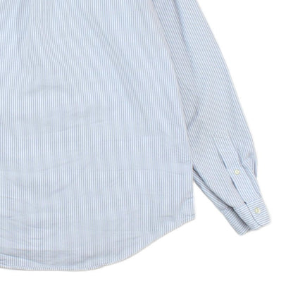 Mens Striped Shirt Slim Fit Button Down Long Sleeve
