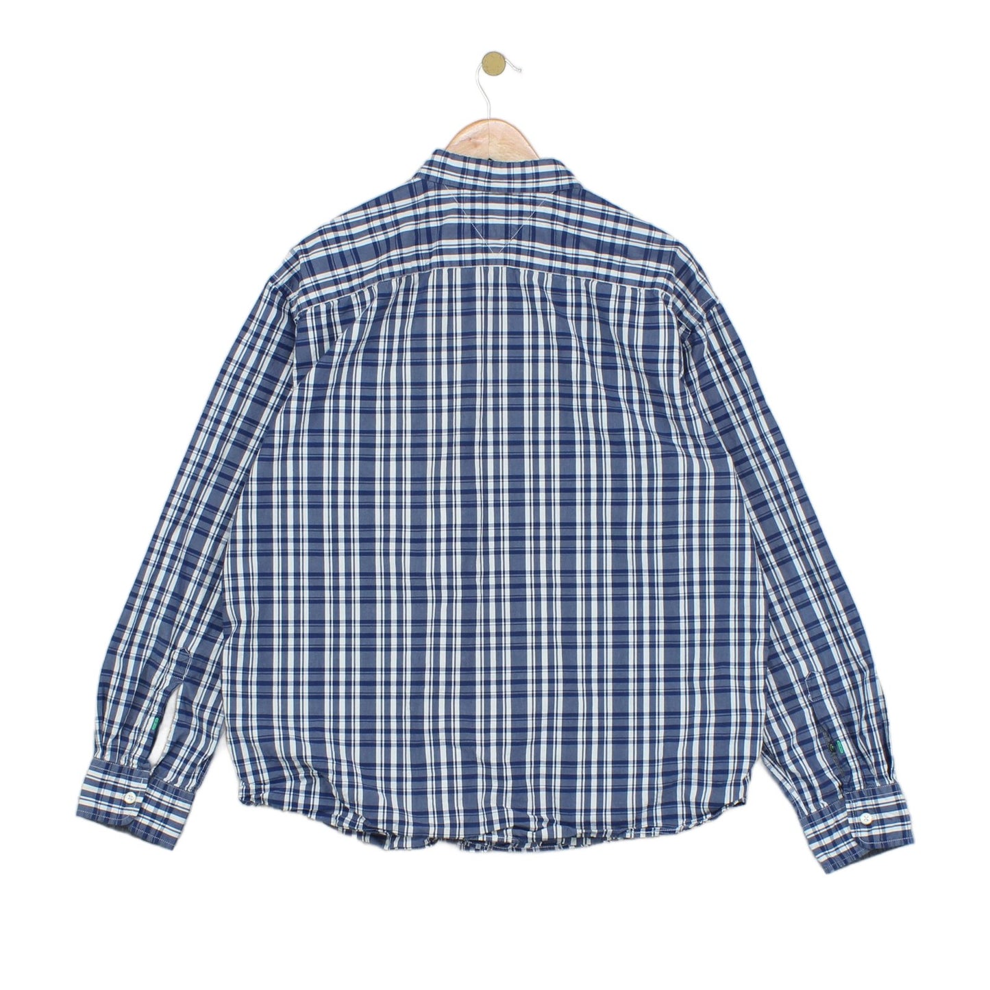 Mens Plaid Shirt Cotton
