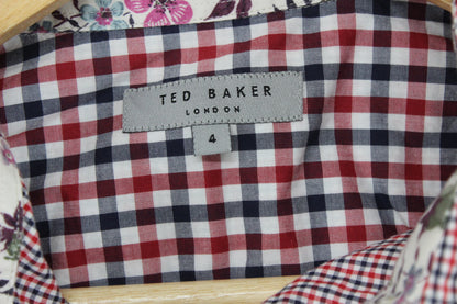 Mens Check Shirt Short Sleeve Summer