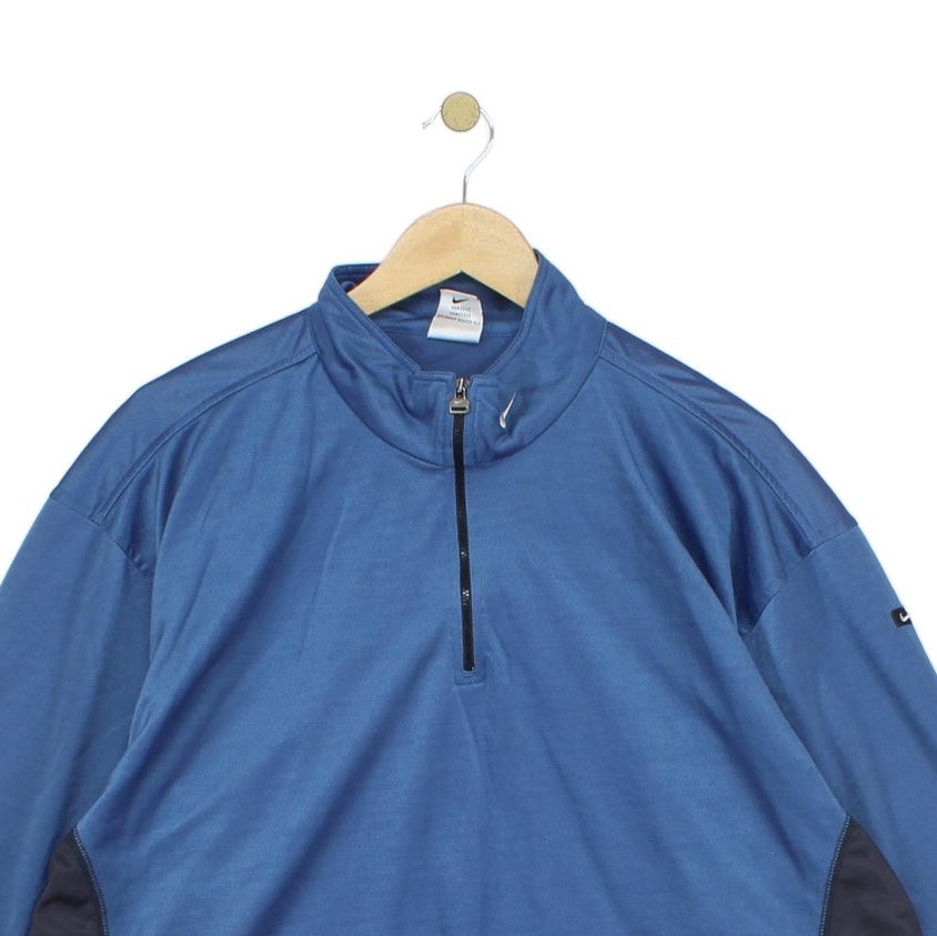 Mens 1/4 Zip Sweatshirt Athletic Pullover Oversized