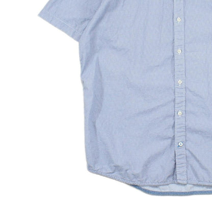 Mens Abstract Shirt Button Down Short Sleeve