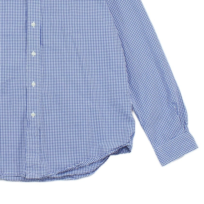 Mens Check Shirt Custom Fit Long Sleeve